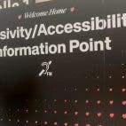 accessify.live im Foyer des ESC 2025 in Basel