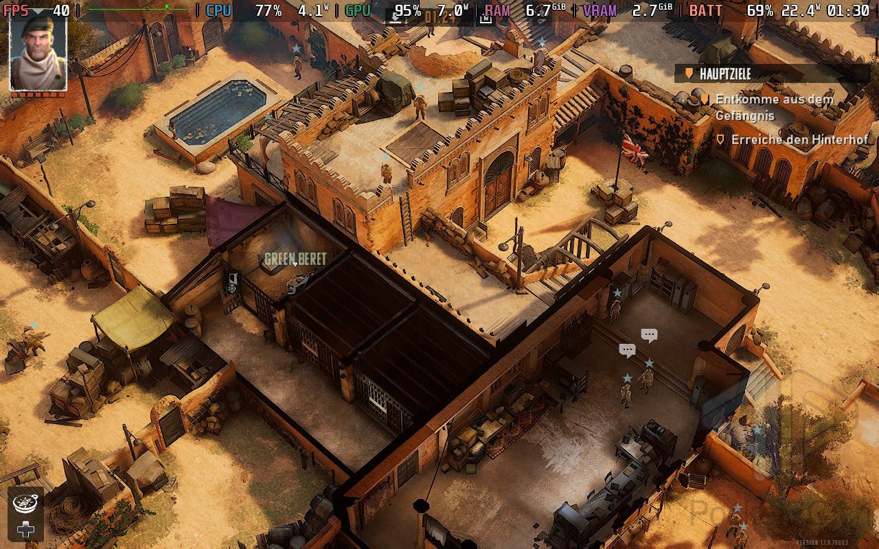 Commandos Origins Steam Deck Test