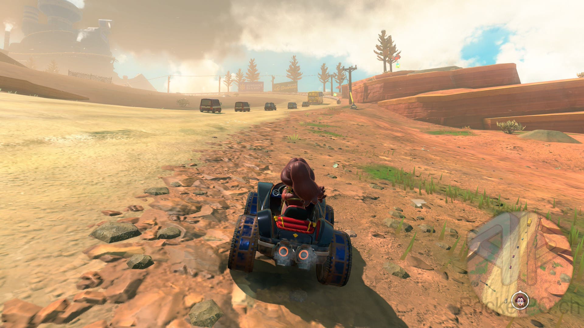 Mario Kart World im Test Grafik Texturen