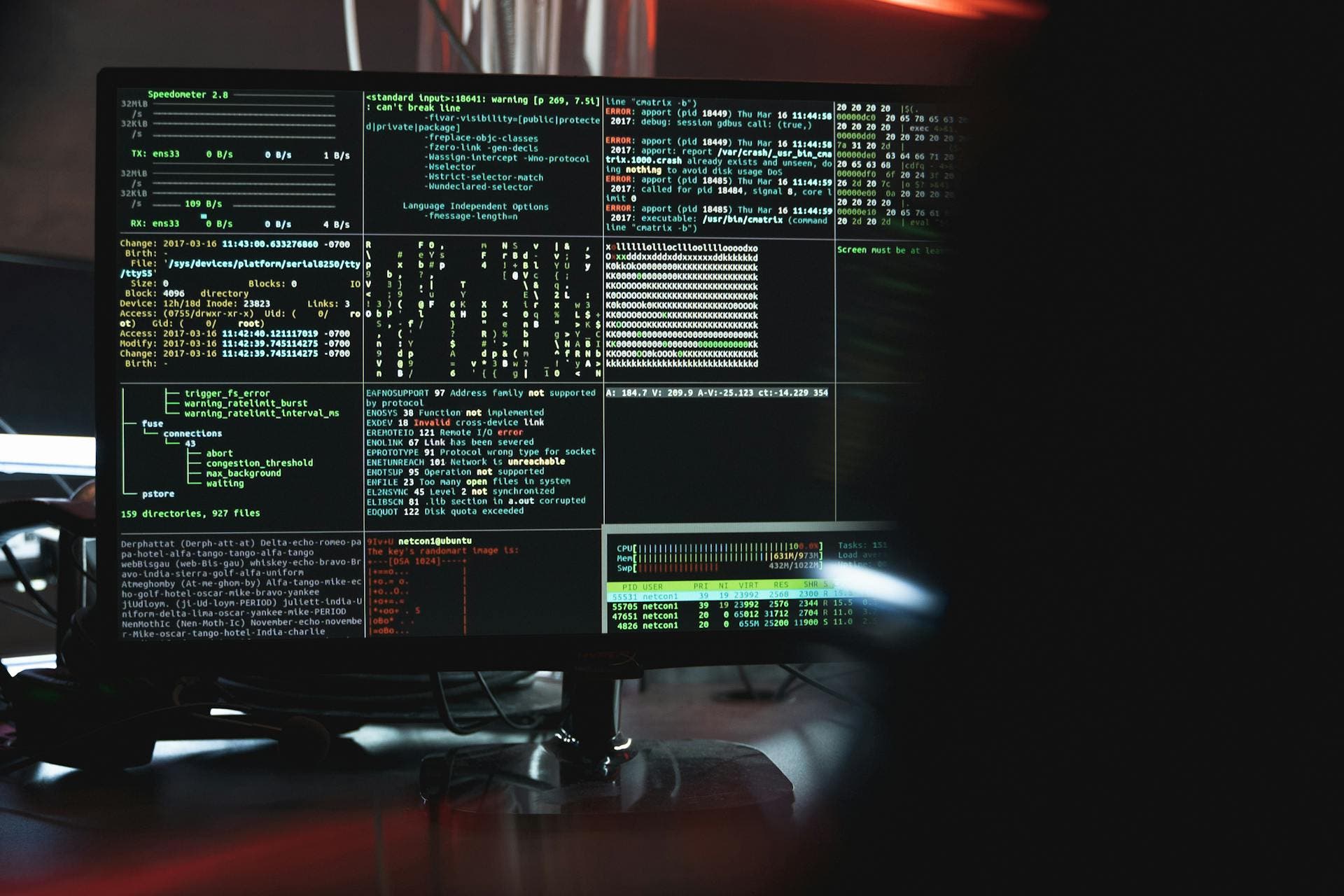 Tima Miroshnichenko via Pexels hacking data migration stats monitor terminal https://www.pexels.com/photo/close-up-view-of-system-hacking-in-a-monitor-5380664/