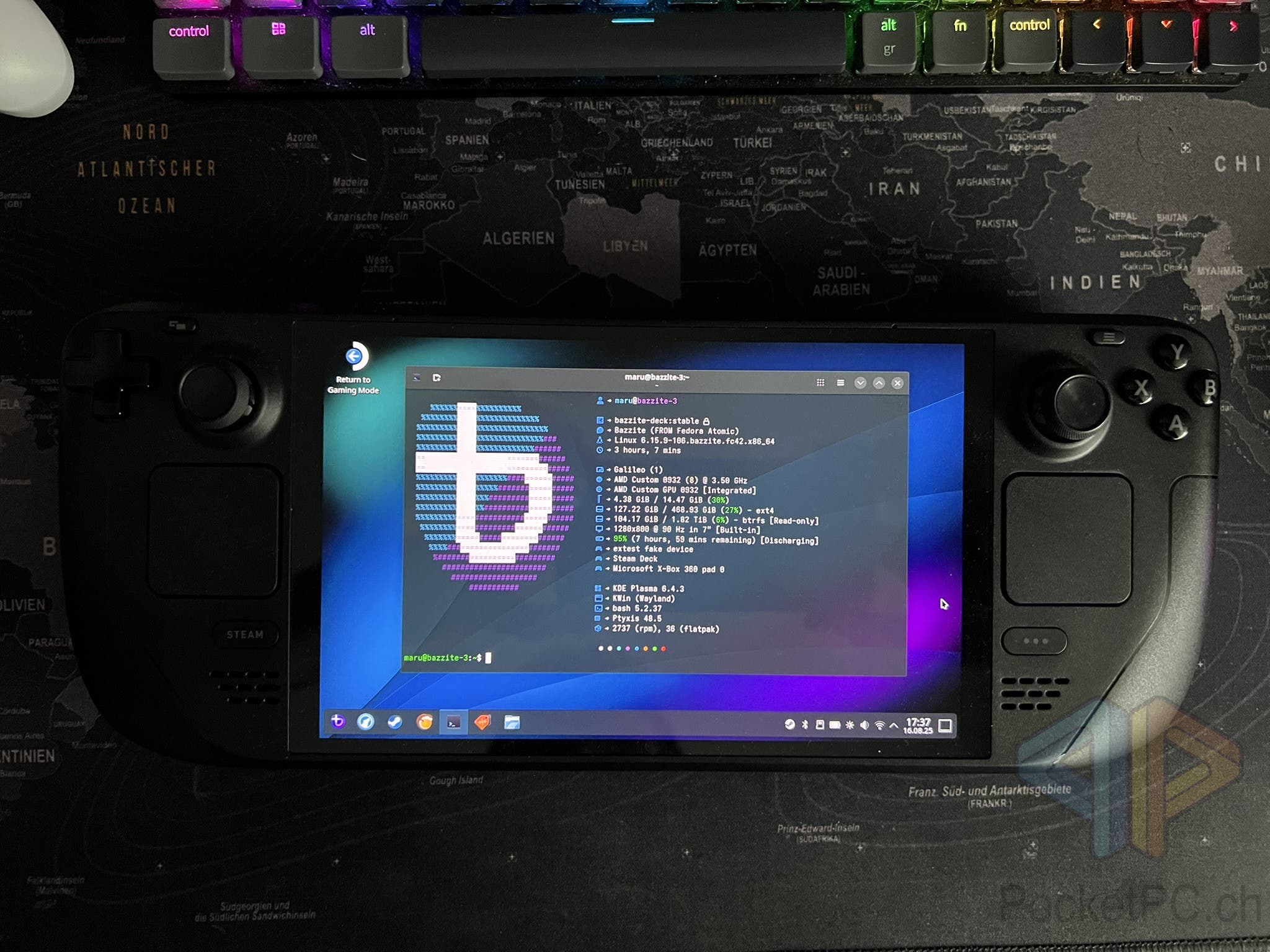 Bazzite Steam Deck (OLED) Check