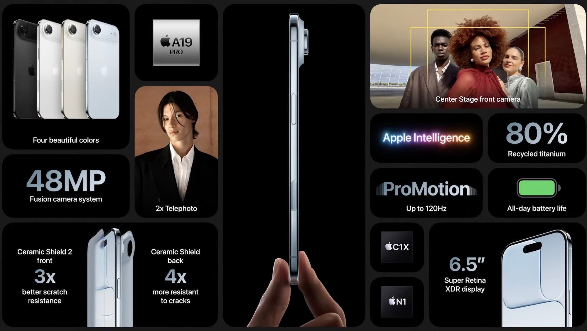 Apple iPhone Air Hardware Übersicht