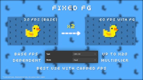 Lossless Scaling Features