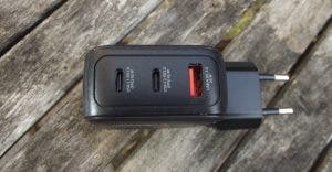 Verbatim Mini GaN Charger 65 W mit Display